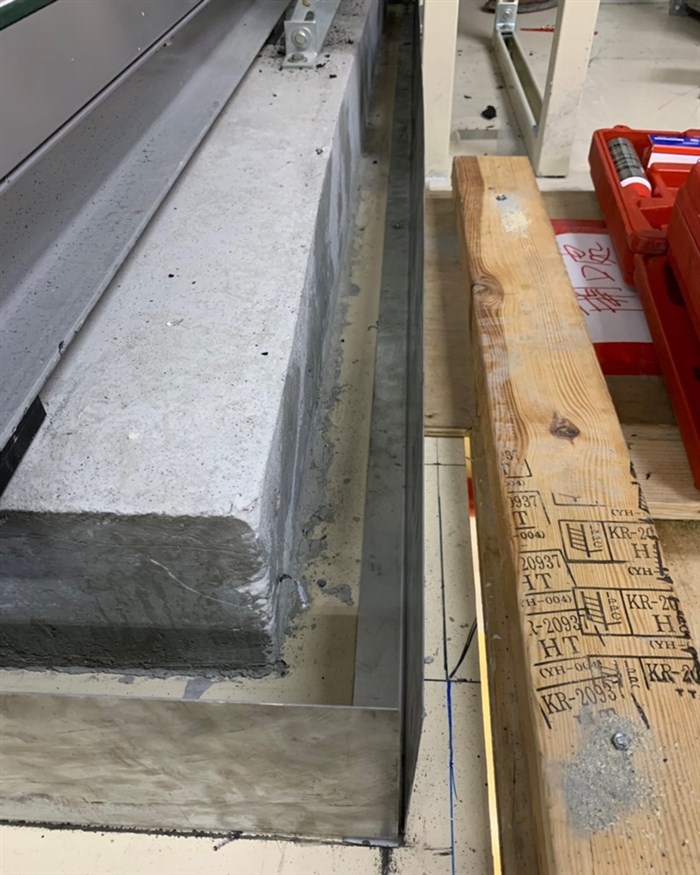 基礎座補強作業_框架安裝